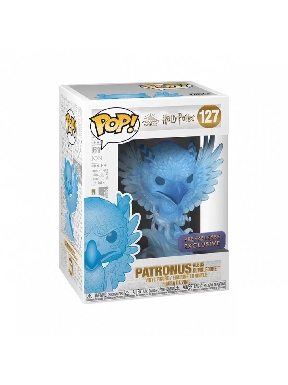 MINT–Pre-Release Exclusive Harry Potter Funko Pop–Patronus Albus Dumbledore #127